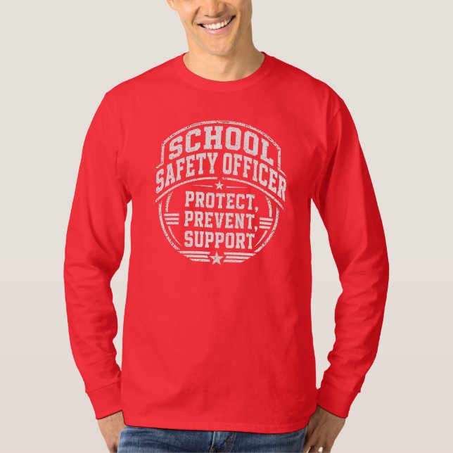 School Safety Officer T-Shirt (Front)