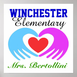 School / School Teacher - SRF Poster