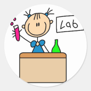 School Science Lab Sticker
