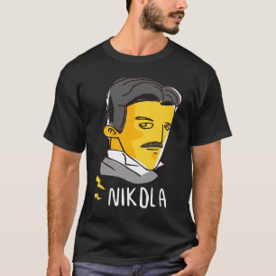 School Scientist Nikola Graphic & Cool Designs T-Shirt
