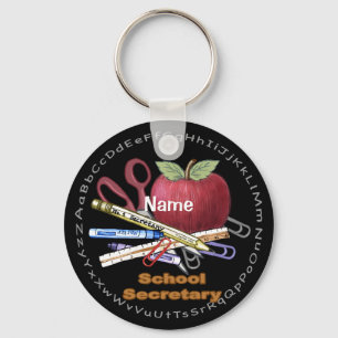 School Secretary  keychain