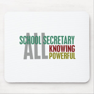 School Secretary Mouse Mat