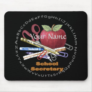 School Secretary Mouse Mat