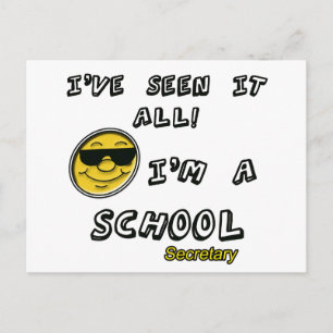 School Secretary Postcard