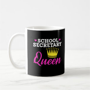 School Secretary Queen Coffee Mug