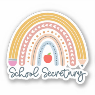 School Secretary Rainbow Administrative Assistant