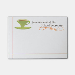 School Secretary Sticky Notes