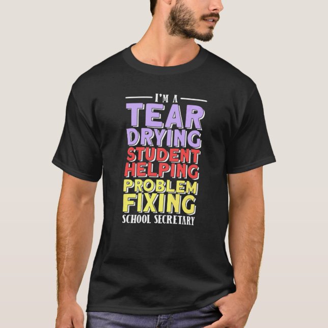 School Secretary T-Shirt (Front)