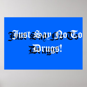 School Sign Anti-drug