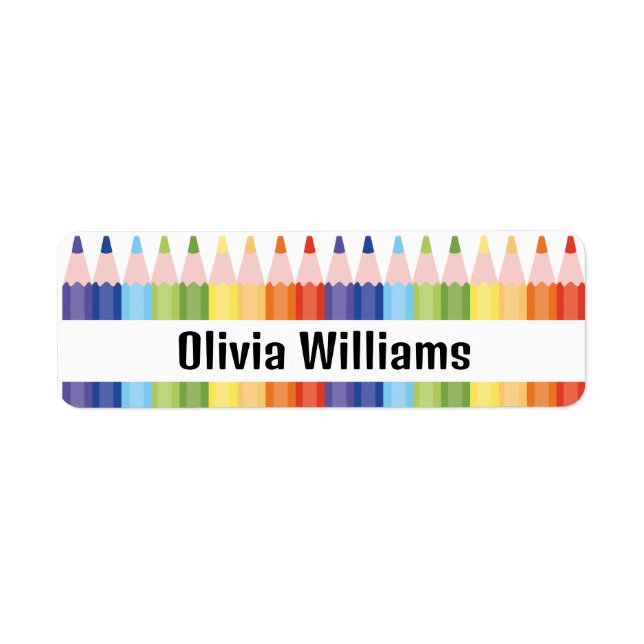 School Simple Colourful Pencils Back to school (Front)