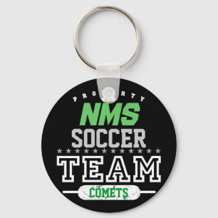 School Sport Team Key Ring
