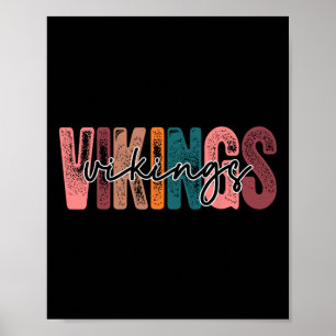 School Sports Fan Team Spirit  Poster