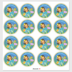 School Stickers Hello Third Grade!