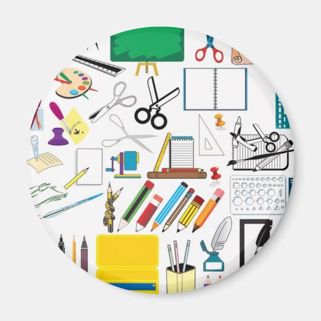 School subjects3 magnet (Front)