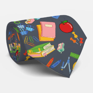 school supply tie