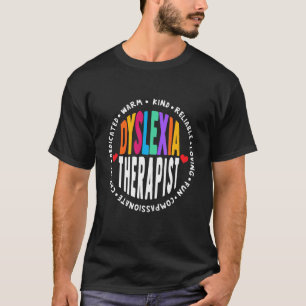 School Support Dyslexia Specialist Teacher Squad R T-Shirt