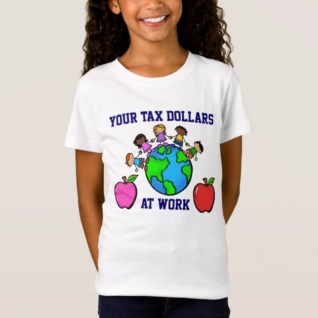 School T-Shirt - SRF (Front)