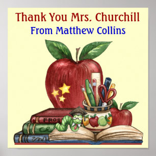 School / Teacher / Classroom Poster - SRF