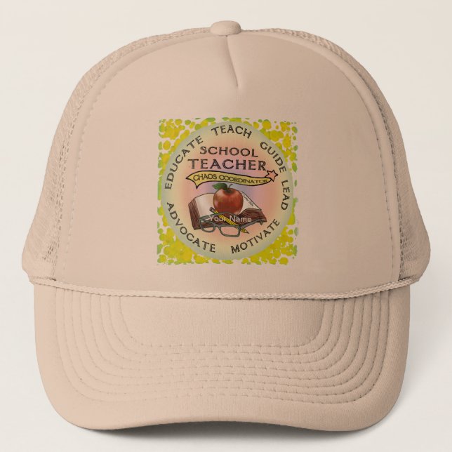 School Teacher Guide hat (Front)