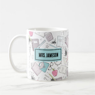 School Teacher Name Coffee Mug
