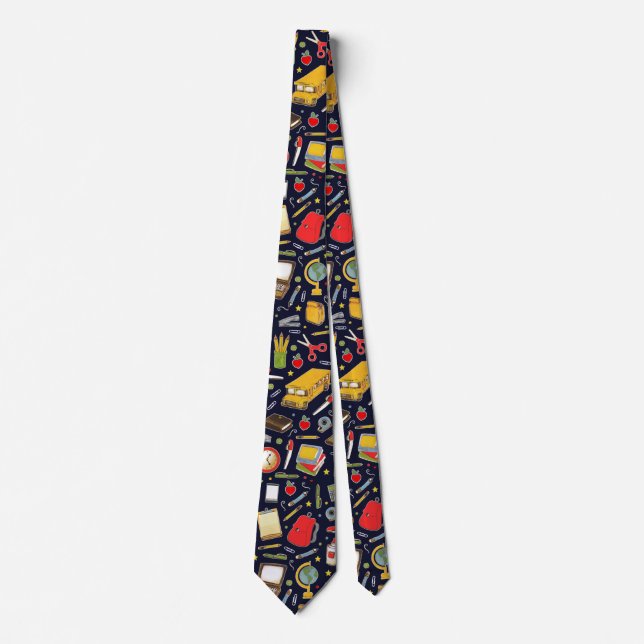 School Teacher Neck Tie (Front)