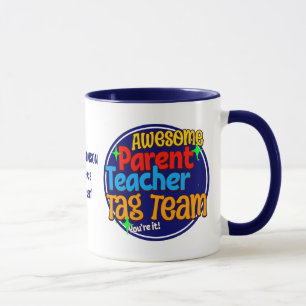 School Teacher Parent TAG TEAM Mug