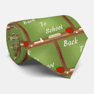 School Teacher  Principal Back To School Necktie