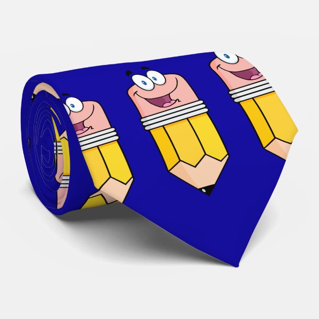 School Teacher  Principal  Funny Pencil Necktie (Rolled)