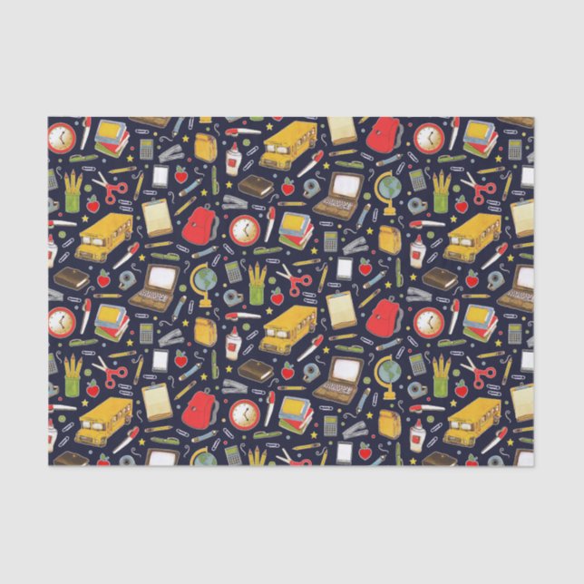 School Teacher Tissue Paper (Front)