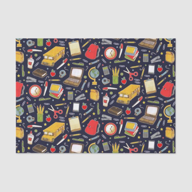 School Teacher Tissue Paper (Front)