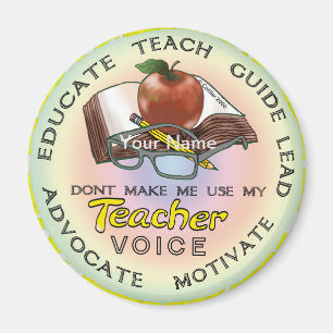 School Teacher Voice magnet