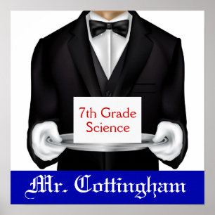 School Teacher's Classroom Welcome - SRF Poster