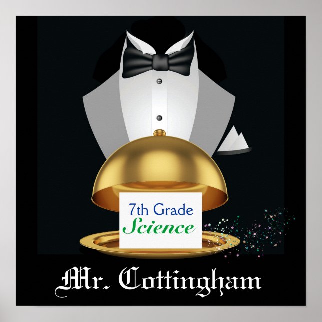 School Teacher's Classroom Welcome - SRF Poster (Front)