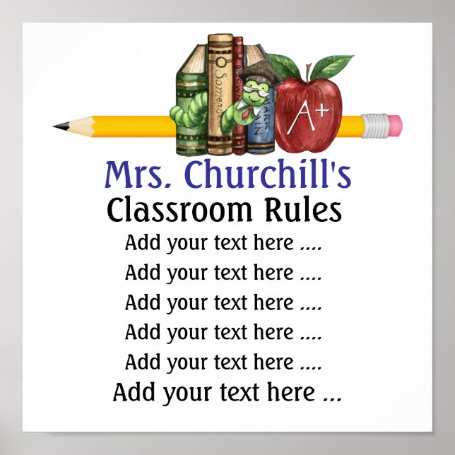 School Teacher's Poster - SRF (Front)