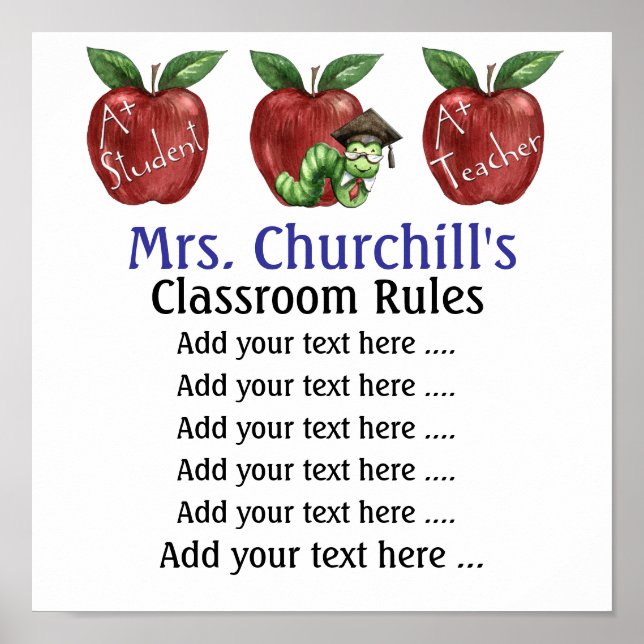 School Teacher's Poster - SRF (Front)