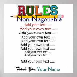 School Teacher's Poster - SRF