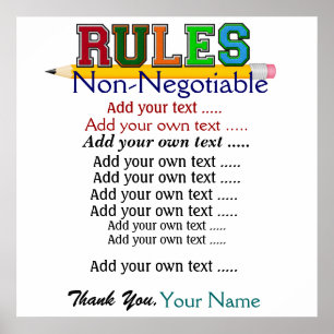 School Teacher's Poster - SRF