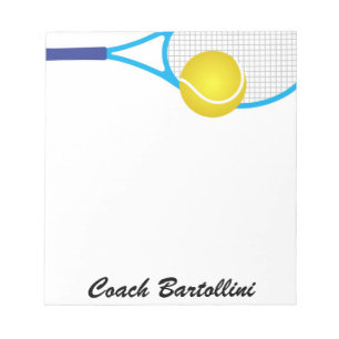 School Tennis Note Pad - SRF