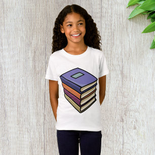 School Textbooks Girls T-Shirt