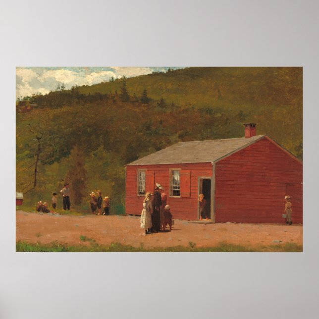 School Time - Winslow Homer Fine Art Poster (Front)