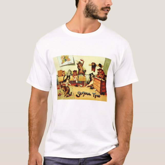 School Times Louis Wain T-Shirt (Front)