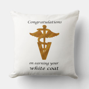 School Veterinary White Coat Ceremony Cushion