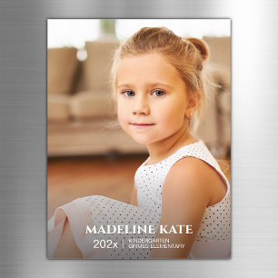 School Year Keepsake Photo Magnet