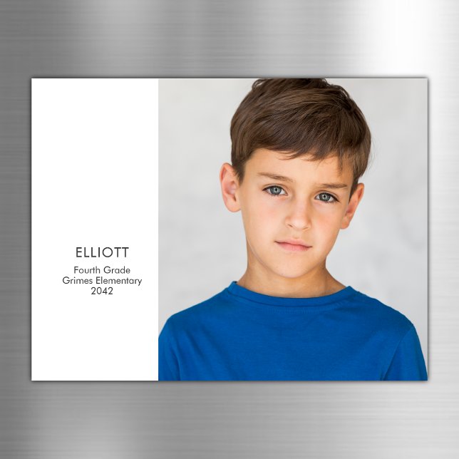 School Year Keepsake Photo Magnet (Creator Uploaded)