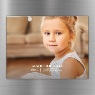 School Year Keepsake Photo Magnet