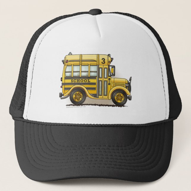 Schoolbus Hats (Front)