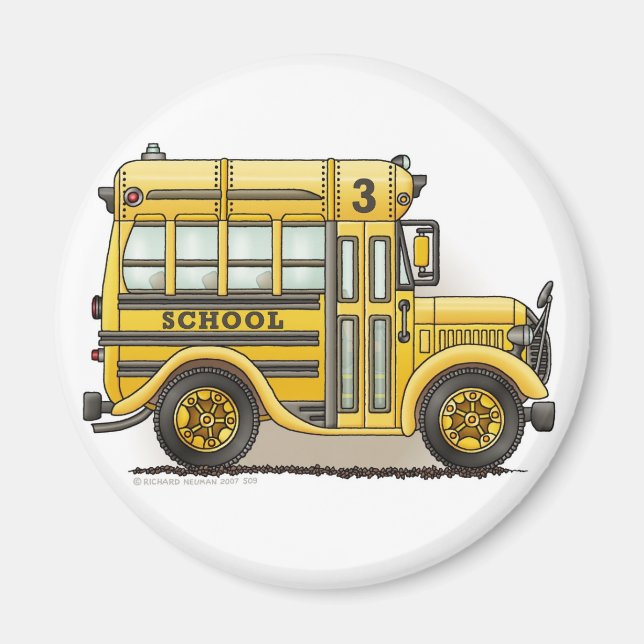 Schoolbus Magnets (Front)