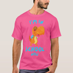 Schoolchildren Cute Dinosaur TRex School Start T-Shirt