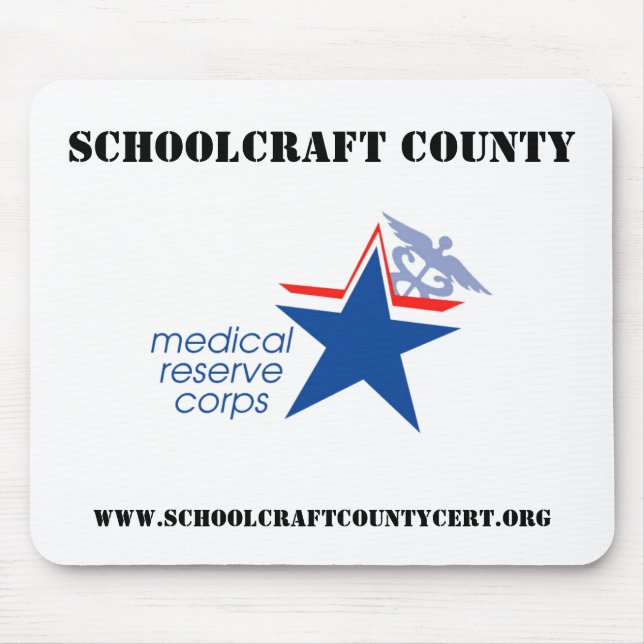 Schoolcraft County MRC Mousepad (Front)