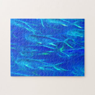 Schooling Fish 11x14 Photo Puzzle with Gift Box